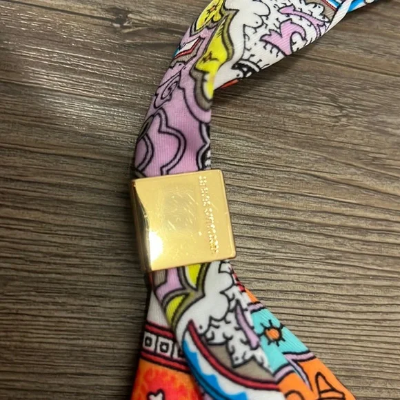 Victoria’s Secret Paisley Bikini Push-up Top Size Medium - Picture 6 of 6